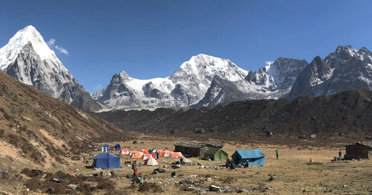 Kanchenjunga circuit trek landscape view
