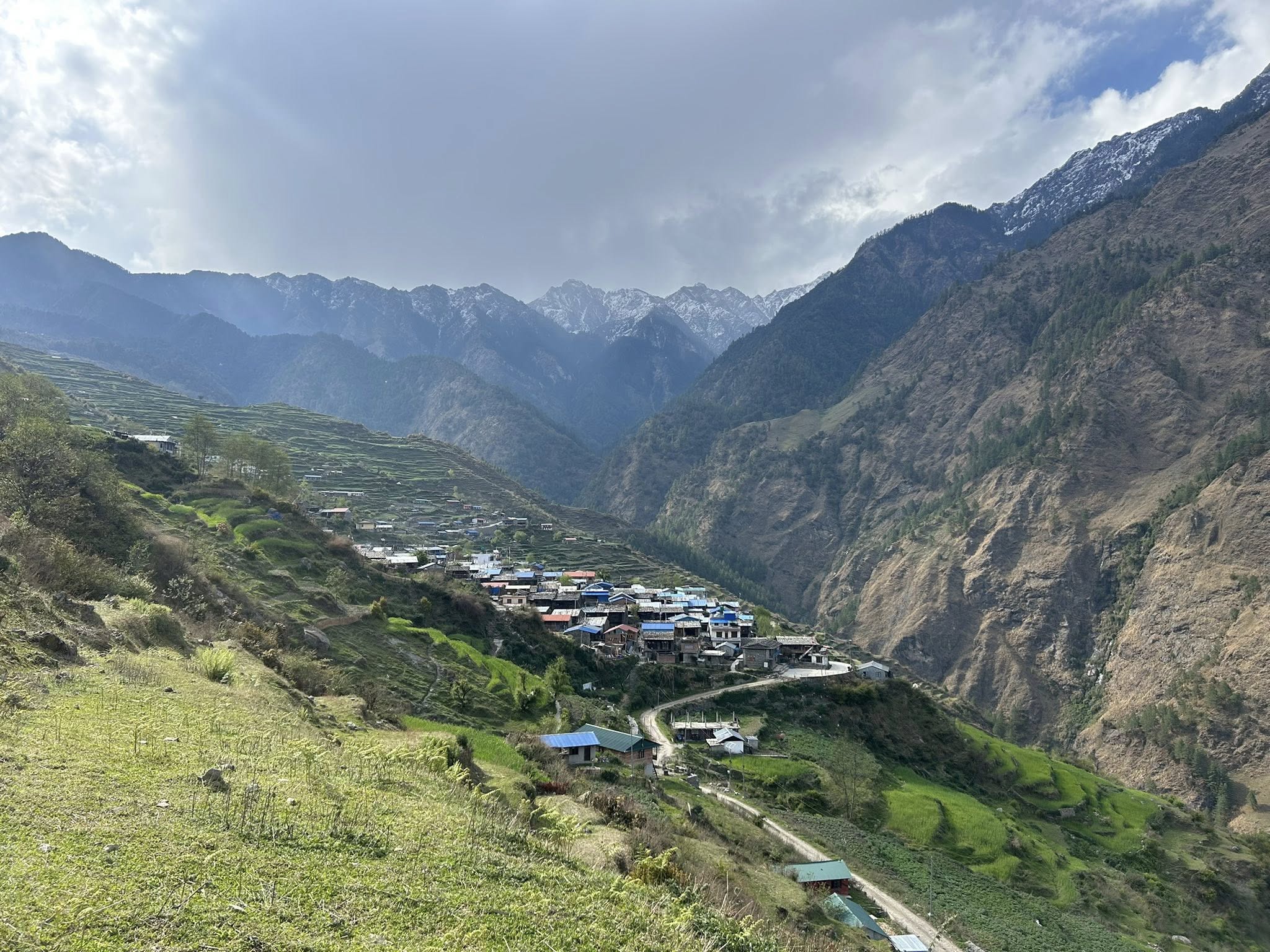 Tamang Heritage Trail landscape view